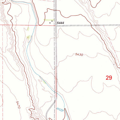 United States Geological Survey Dover, CO (1997, 24000-Scale) digital map