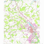 United States Geological Survey Dover, DE (1956, 24000-Scale) digital map