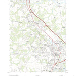United States Geological Survey Dover, DE (2019, 24000-Scale) digital map