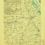 United States Geological Survey Dover, DE-MD-NJ (1906, 125000-Scale) digital map