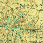 United States Geological Survey Dover, DE-MD-NJ (1906, 125000-Scale) digital map