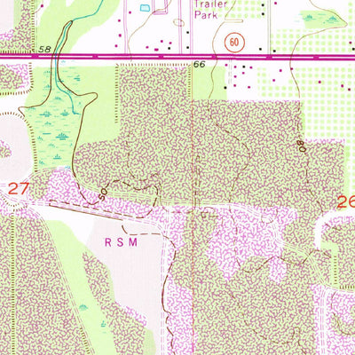 United States Geological Survey Dover, FL (1955, 24000-Scale) digital map