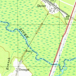 United States Geological Survey Dover, GA (1978, 24000-Scale) digital map