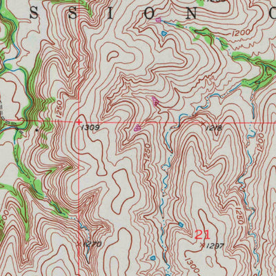 United States Geological Survey Dover, KS (1952, 24000-Scale) digital map