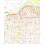 United States Geological Survey Dover, MO (1950, 24000-Scale) digital map