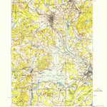 United States Geological Survey Dover, NH-ME (1916, 62500-Scale) digital map