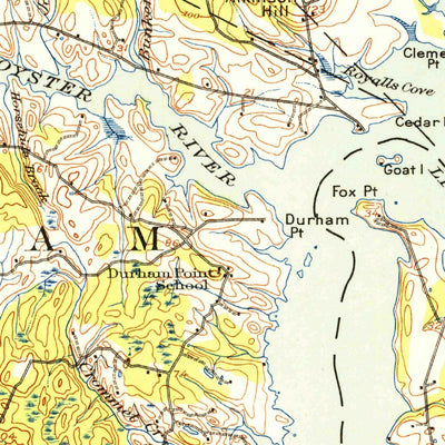 United States Geological Survey Dover, NH-ME (1916, 62500-Scale) digital map