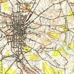 United States Geological Survey Dover, NH-ME (1916, 62500-Scale) digital map
