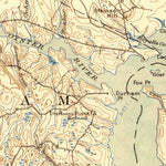 United States Geological Survey Dover, NH-ME (1918, 62500-Scale) digital map
