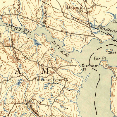 United States Geological Survey Dover, NH-ME (1918, 62500-Scale) digital map