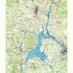 United States Geological Survey Dover, NH-ME (1941, 62500-Scale) digital map