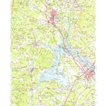 United States Geological Survey Dover, NH-ME (1956, 62500-Scale) digital map