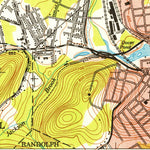 United States Geological Survey Dover, NJ (1954, 24000-Scale) digital map