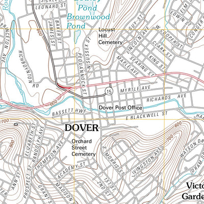 United States Geological Survey Dover, NJ (2011, 24000-Scale) digital map