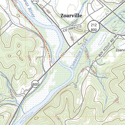 United States Geological Survey Dover, OH (2023, 24000-Scale) digital map