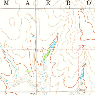 United States Geological Survey Dover, OK (1972, 24000-Scale) digital map