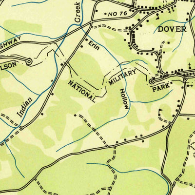 United States Geological Survey Dover, TN (1936, 24000-Scale) digital map