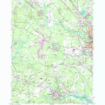 United States Geological Survey Dover West, NH (1956, 24000-Scale) digital map