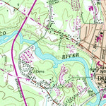 United States Geological Survey Dover West, NH (1956, 24000-Scale) digital map