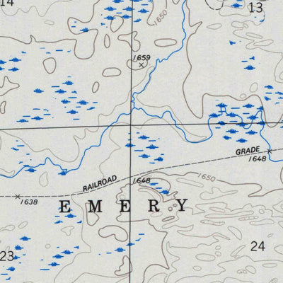 United States Geological Survey Dover, WI (1979, 24000-Scale) digital map