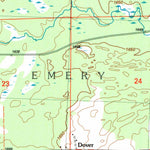United States Geological Survey Dover, WI (2005, 24000-Scale) digital map