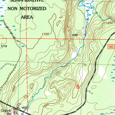 United States Geological Survey Dover, WI (2005, 24000-Scale) digital map