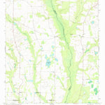 United States Geological Survey Doverel, GA (1973, 24000-Scale) digital map