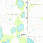 United States Geological Survey Doverel, GA (1973, 24000-Scale) digital map