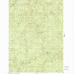 United States Geological Survey Dovre Peak, OR (1984, 24000-Scale) digital map