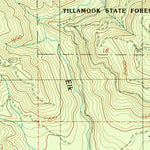 United States Geological Survey Dovre Peak, OR (1984, 24000-Scale) digital map