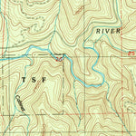 United States Geological Survey Dovre Peak, OR (1984, 24000-Scale) digital map