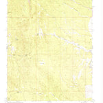 United States Geological Survey Dow Mountain, NV (1972, 24000-Scale) digital map