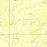 United States Geological Survey Dow Mountain, NV (1972, 24000-Scale) digital map