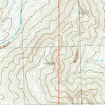 United States Geological Survey Dowdell Canyon, UT (1991, 24000-Scale) digital map