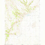 United States Geological Survey Dowell Butte, OR (1977, 24000-Scale) digital map