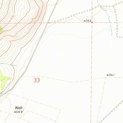 United States Geological Survey Dowell Butte, OR (1977, 24000-Scale) digital map