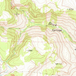 United States Geological Survey Dowell Butte, OR (1977, 24000-Scale) digital map