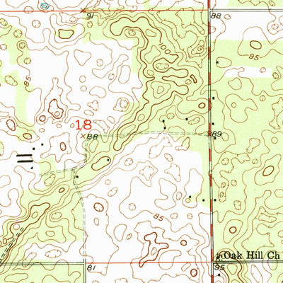 United States Geological Survey Dowling Park, FL (1954, 24000-Scale) digital map