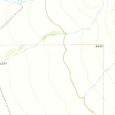 United States Geological Survey Dowman Canyon, TX (1978, 24000-Scale) digital map