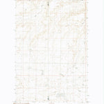United States Geological Survey Down Reservoir NE, MT (1984, 24000-Scale) digital map