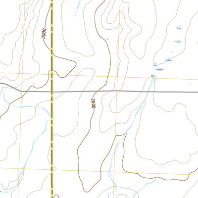 United States Geological Survey Down Reservoir NE, MT (2020, 24000-Scale) digital map