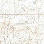 United States Geological Survey Down Reservoir NW, MT (1984, 24000-Scale) digital map