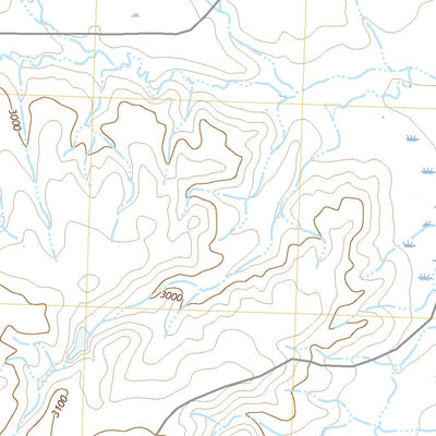 United States Geological Survey Down Reservoir NW, MT (2020, 24000-Scale) digital map