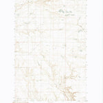 United States Geological Survey Down Reservoir SW, MT (1984, 24000-Scale) digital map