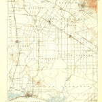United States Geological Survey Downey, CA (1896, 62500-Scale) digital map