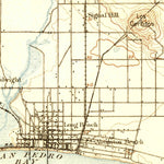 United States Geological Survey Downey, CA (1896, 62500-Scale) digital map