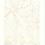 United States Geological Survey Downey Canyon, OR (1969, 24000-Scale) digital map
