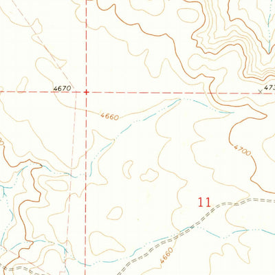 United States Geological Survey Downey Canyon, OR (1969, 24000-Scale) digital map