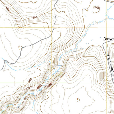 United States Geological Survey Downey Canyon, OR (2020, 24000-Scale) digital map