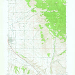 United States Geological Survey Downey East, ID (1968, 24000-Scale) digital map